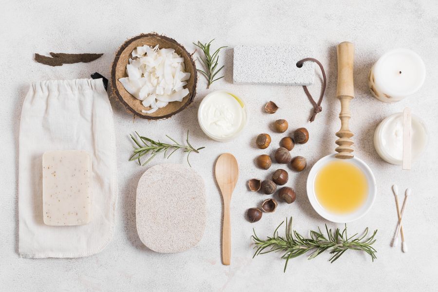 Shampoing Solide Bio Le Simple Aux œufs & Huile De Ricin Romarin - Cheveux Normaux à Gras
